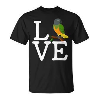 I Loves Senegal Parrot Senegal Parrot T-Shirt - Monsterry CA