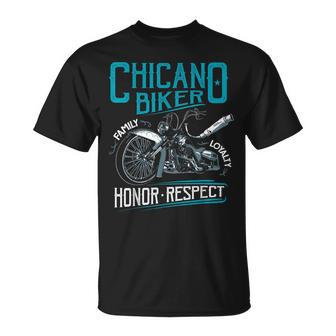 Lowriders Motorcycle Biker Custom Chicano Vintage Mexican T-Shirt - Monsterry DE
