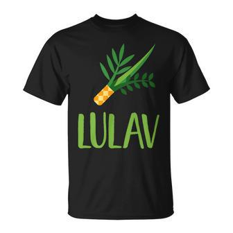 Lulav Sukkot Four Species Jewish Holiday Cool Humor Novelty T-Shirt - Monsterry