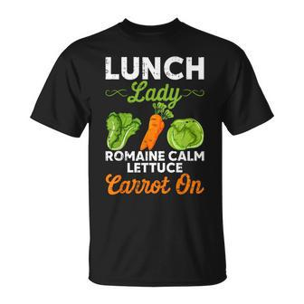 Lunch Lady Squad Cafeteria Worker Dinner Lady Cooking T-Shirt - Seseable