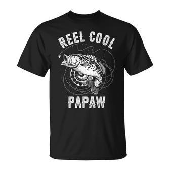 Lustige Rolle Coole Papaw Bekleidung Barsch Angeln Papa Opa T-Shirt - Geschenkecke