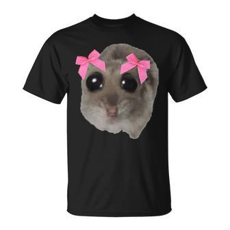 Lustiges Hamster Hamsti Dame Meme T-Shirt - Geschenkecke