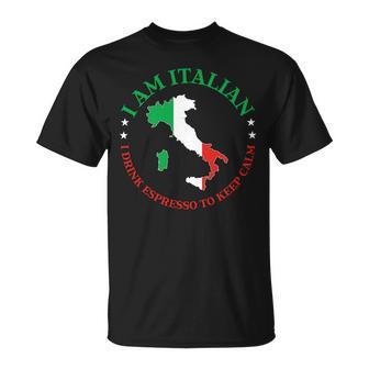 Lustiges Sarkastisches Italien-Zitat Wortspiel Spruch Witz T-Shirt - Seseable