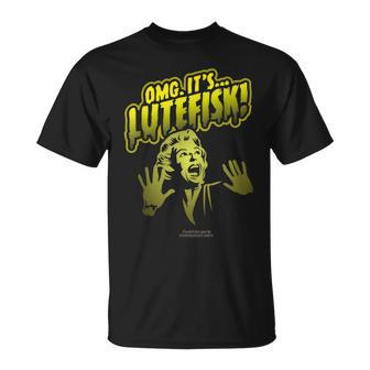 Lutefisk Horror Movie Lutefisk T-Shirt - Monsterry