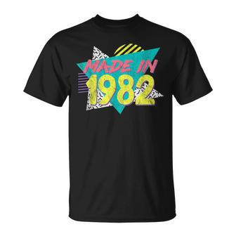 Made In 1982 Retro Vintage 80'S 90'S 42Nd Birthday T-Shirt - Monsterry AU