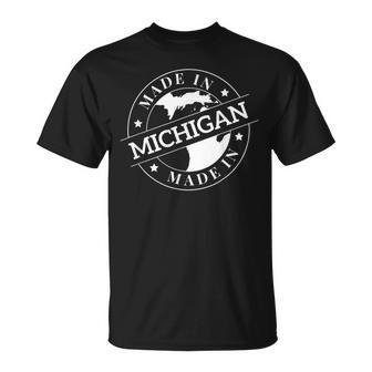 Made In Michigan T-Shirt - Monsterry AU