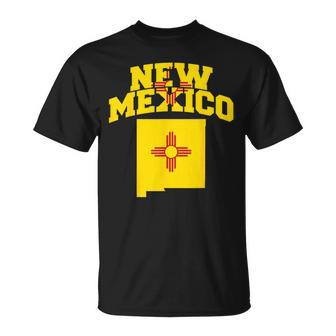 Made In New Mexico I Love New Mexico Home T-Shirt - Monsterry