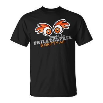 Made In Philadelphia And Gritty Af T-Shirt - Monsterry