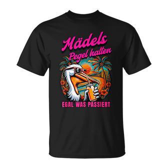 Mädels Pegel Halten Mallorca Party T-Shirt - Geschenkecke