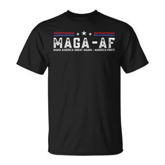Maga Af America First T-Shirt | Mazezy