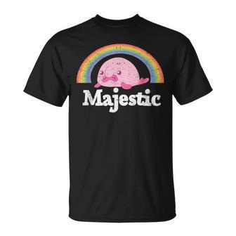 Majestic Blobfish Cute Sea Ocean Creatures Vintage Blob Fish T-Shirt - Monsterry CA