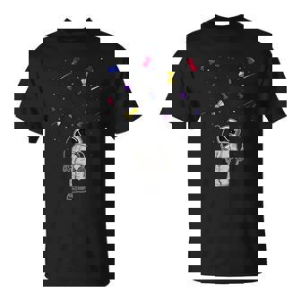 Malabares Astronauta Spaceman Espacio Diábolo Malabares Camiseta unisex - Regaloses