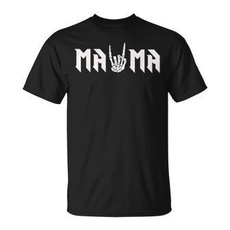 Mama Of The Bad Two The Bone Birthday 2 Years Old Birthday T-Shirt - Seseable