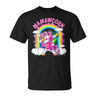 Mamawcorn Dabbing Unicorn Cute Mamaw T-Shirt - Monsterry DE