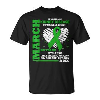March Is National Kidney Disease Awareness Month T-Shirt - Monsterry AU