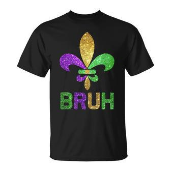 Mardi Gras Bruh Carnival T-Shirt | Mazezy