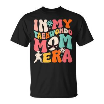 Martial Arts Kickboxing Mom Sparring In My Taekwondo Mom Era T-Shirt - Monsterry CA