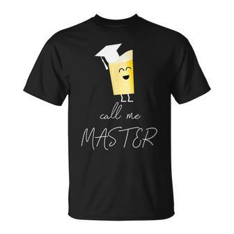 Master Defense Graduation Studies T-Shirt - Seseable