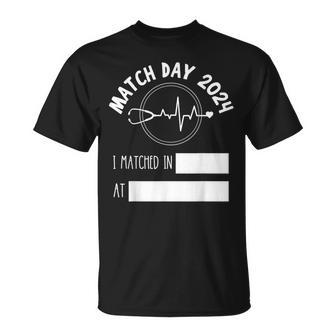 Match Day 2024 Future Doctor Physician Residency Fill In T-Shirt - Monsterry DE