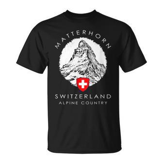 Matterhorn Switzerland Xo4u Original T-Shirt - Seseable