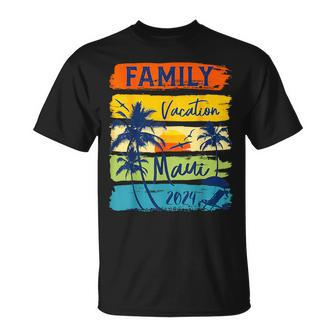 Maui Hawaii 2024 Hawaiian Vacation Matching Family Group T-Shirt | Mazezy