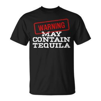 May Contain Tequila Mexican Fiesta Cinco De Mayo T-Shirt - Monsterry UK