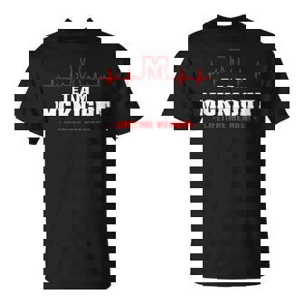 Mcknight Surname Family Name Team Mcknight Lifetime Member T-Shirt | Seseable UK