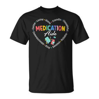 Medication Aide Appreciation Heart T-Shirt | Mazezy CA