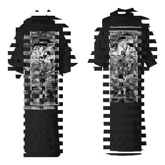Medieval Oculto Guerrero Esqueleto Grungy Arte Estético Oscuro Camiseta unisex - Regaloses
