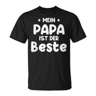 Mein Papa Ist Der Beste S T-Shirt - Geschenkecke