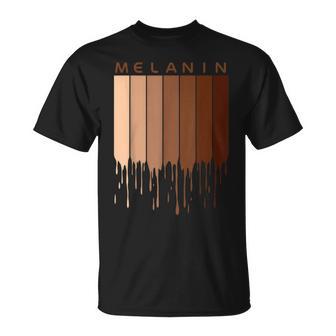 Melanin Black Beauty African American Afrocentric T-Shirt - Monsterry AU