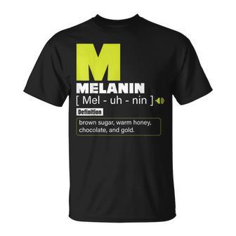 Melanin Magic Afro American Woman T-Shirt - Monsterry DE