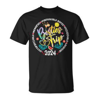 Memories Girls Trip Friends Vacation Besties Trip 2024 T-Shirt - Seseable