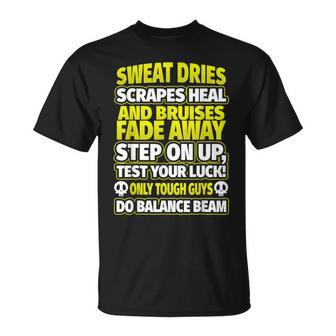 Men's Balance Beam Tough Guys Balance Beam T-Shirt - Monsterry UK