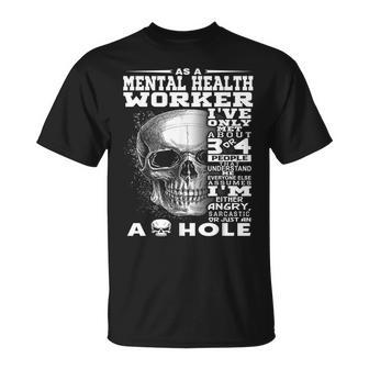 Mental Health Worker Job Title T-Shirt - Monsterry CA