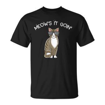 Meow's It Going T-Shirt - Monsterry CA