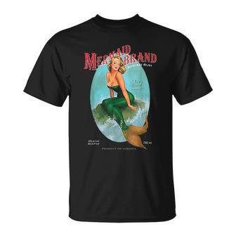 Mermaid Brand Jamaican Rum With A Hint Of Seaweed T-Shirt - Monsterry UK