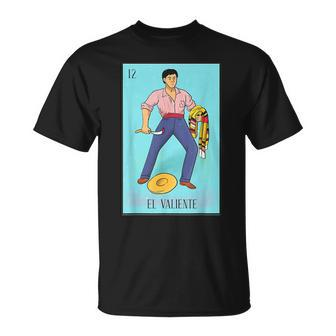 Mexican Lottery Culture El Valiente T-Shirt - Monsterry UK
