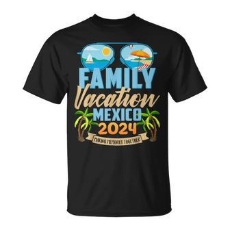 Mexico Family Vacation 2024 Cute Reunion Cousin Crew Match T-Shirt - Seseable