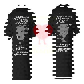 A Mí Ansiedad Es Crónica Pero Este Culo Icónica Divertido Camiseta unisex - Regaloses