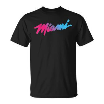 Miami Script T-Shirt - Seseable