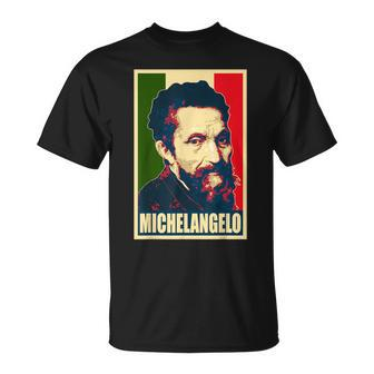Michelangelo Famous Italian Artist And Painter T-Shirt - Monsterry UK