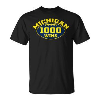 Michigan 1000 One Thousand Wins T-Shirt | Mazezy