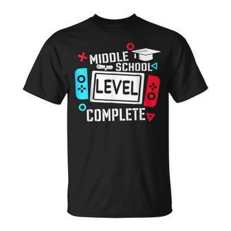 Middle School Level Complete Class Of 2024 Graduation T-Shirt - Monsterry