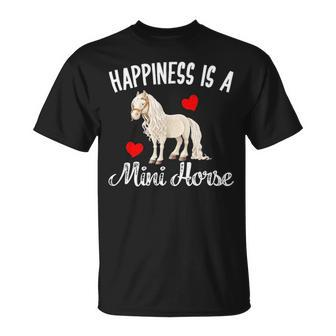 Miniature Horse Mini Horse Pet Horse Lovers T-Shirt | Mazezy DE