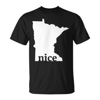 Minnesota Nice State Pride Outdoor Mn T-Shirt - Monsterry