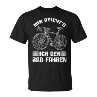 Mir Reichts Ich Geh Cycling Bike Bicycle Cyclist T-Shirt - Seseable
