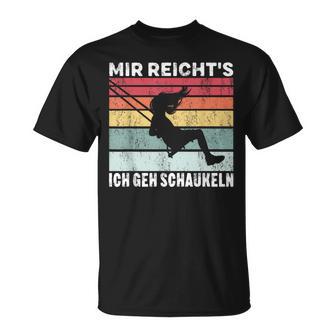 Mir Reicht's Ich Geh Swinging Retrointage Swing T-Shirt - Geschenkecke