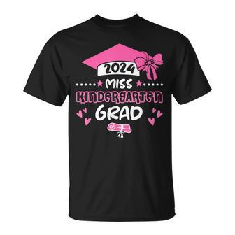 Miss Kindergarten Grad Graduation Graduate Class Of 2024 T-Shirt - Seseable