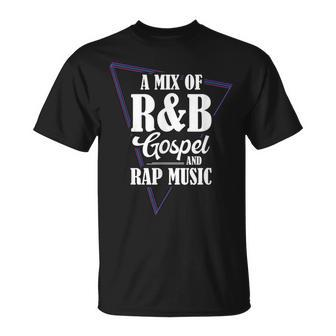 A Mix Of R&B Gospel And Rap Music T-Shirt - Monsterry UK